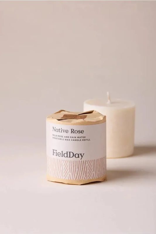 Field Day Native Rose Candle Refill