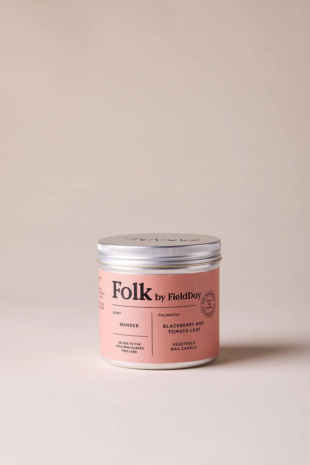 Field Day Wander Folk Tin Candle