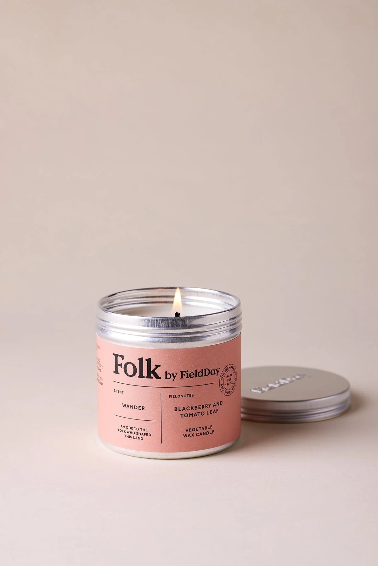 Field Day Wander Folk Tin Candle