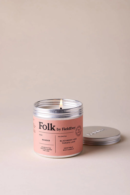 Field Day Wander Folk Tin Candle
