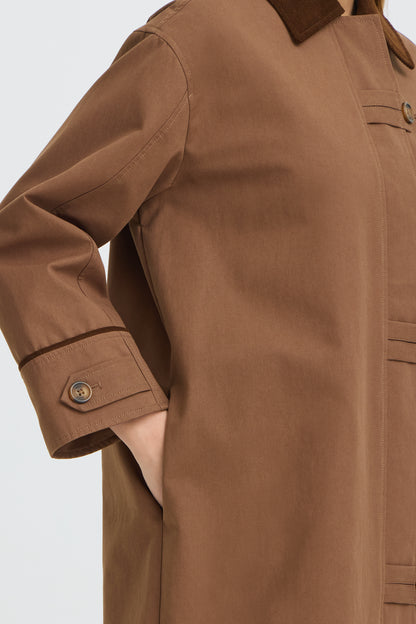 Fransa Alicia Jacket Rain Drum