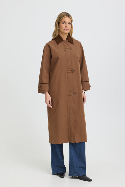 Fransa Alicia Jacket Rain Drum