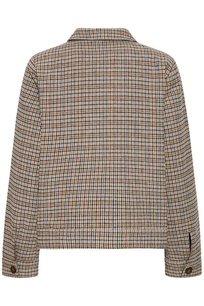 Fransa Antonette Jacket Tobacco Brown / Iice Water