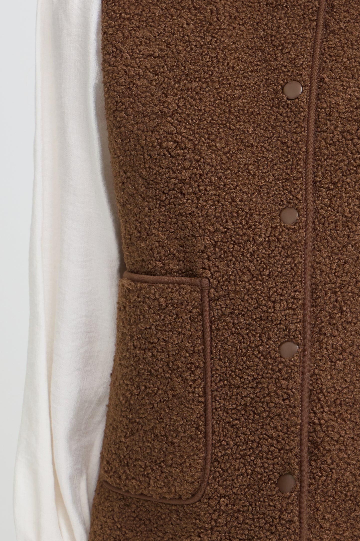 Fransa Gwynne Waistcoat Rain Drum