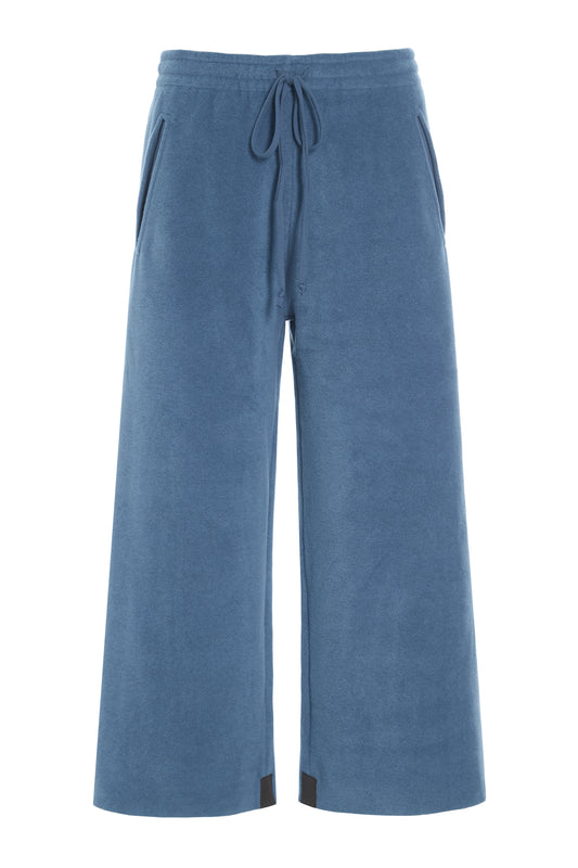 Henriette Steffensen Flare Trousers-Dusty Blue