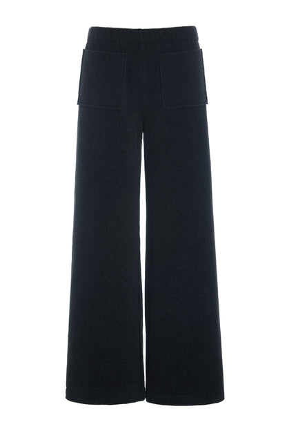 Henriette Steffensen Flare Trousers 2125 Soft Black