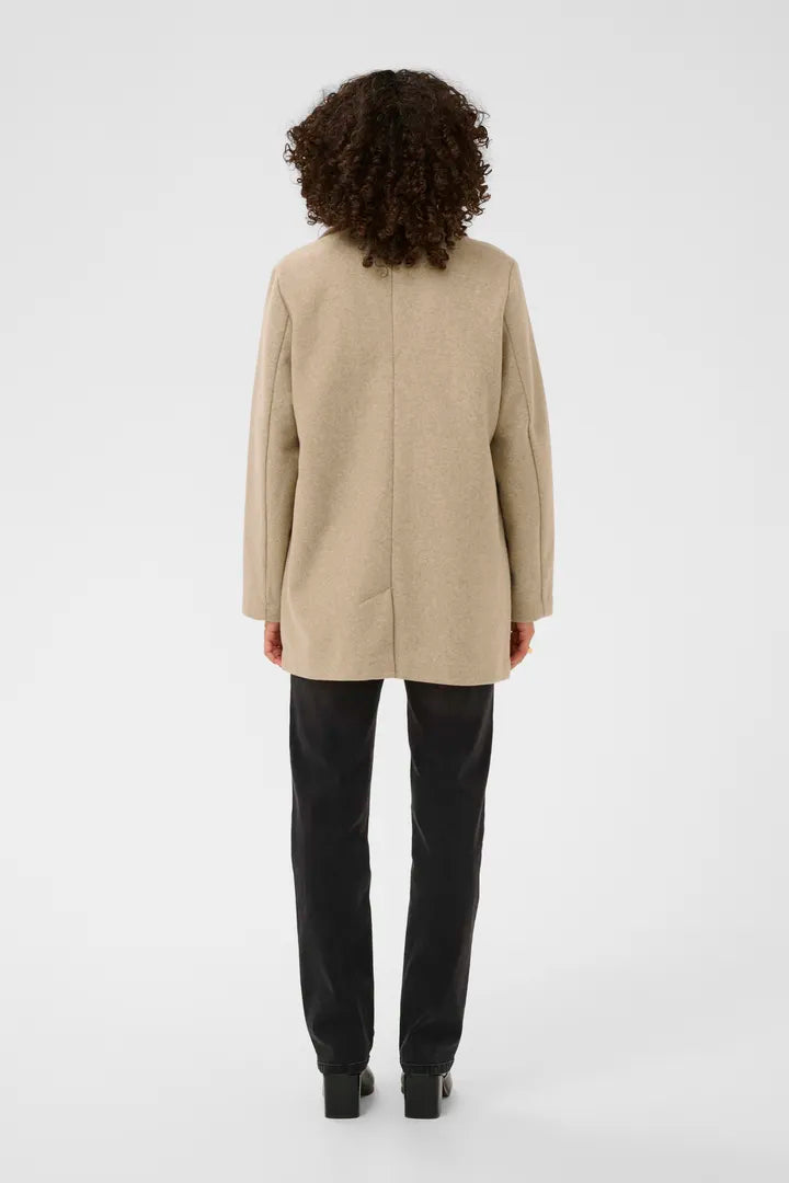 Kaffe KAsaturn Jacket Beige Smoke