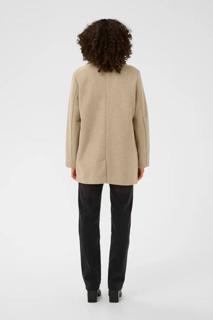 Kaffe KAsaturn Jacket Beige Smoke