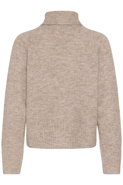 Kaffe KAerin Rollneck Desert Taupe