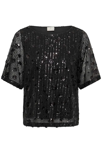 Kaffe KAgrace Blouse - Deep Black