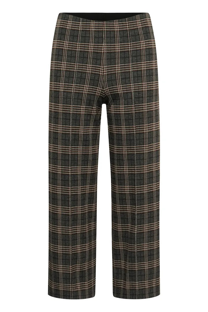 Part Two IlisanPW Trousers Grey Big Check