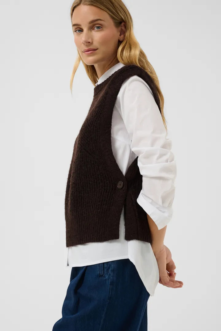 Part Two Charlye Waistcoat Mole' Melange