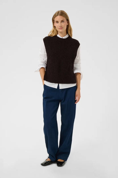 Part Two Charlye Waistcoat Mole' Melange