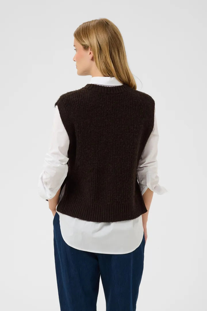 Part Two Charlye Waistcoat Mole' Melange