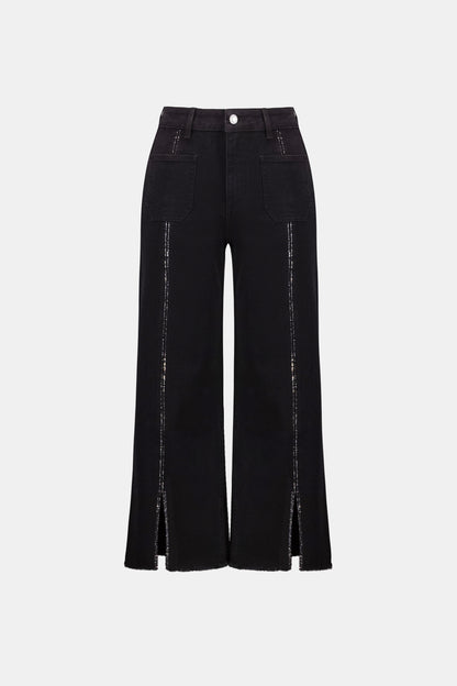 Joseph Ribkoff  CO Claudia | Culotte Jeans Black