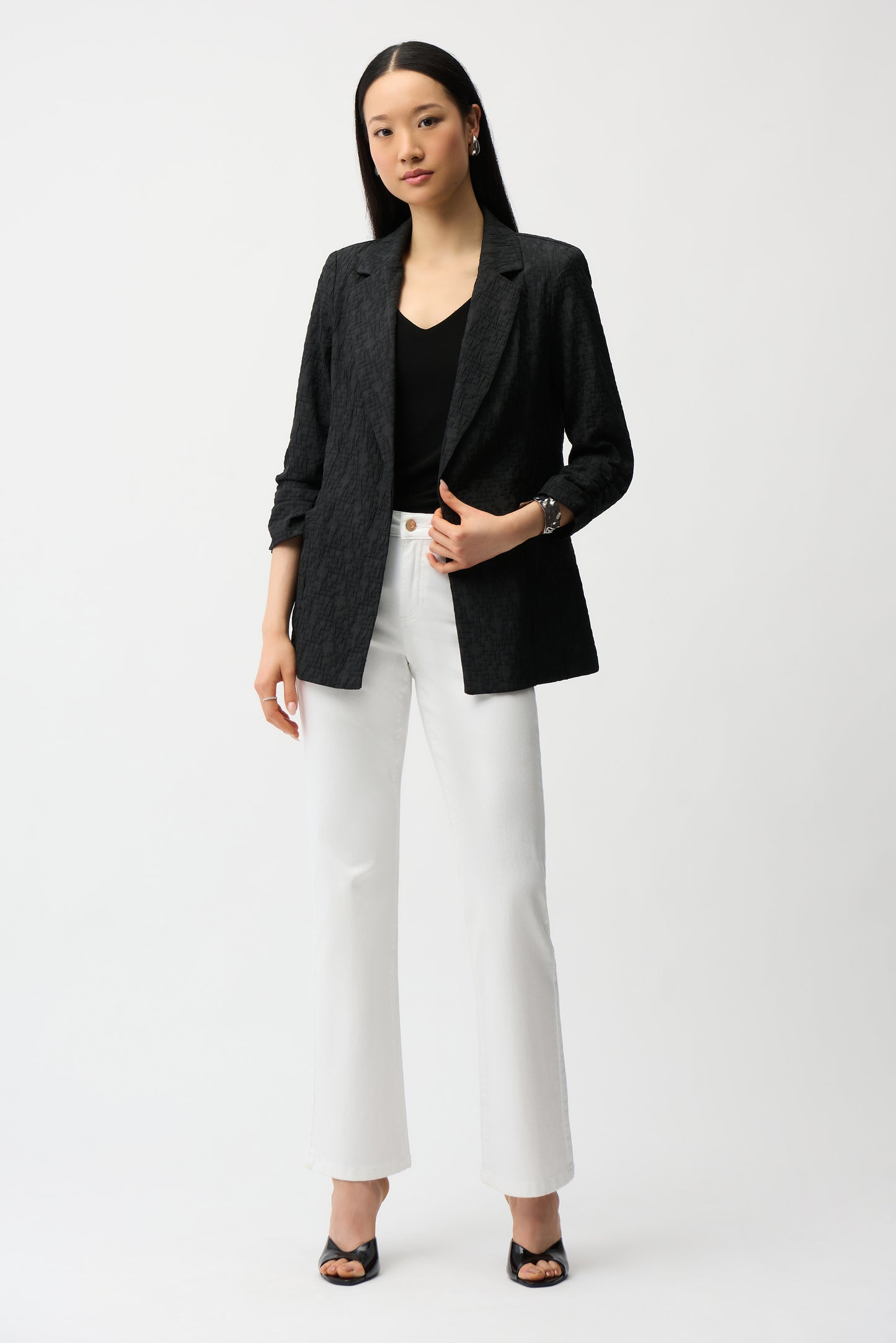 Joseph Ribkoff Texture Blazer Black