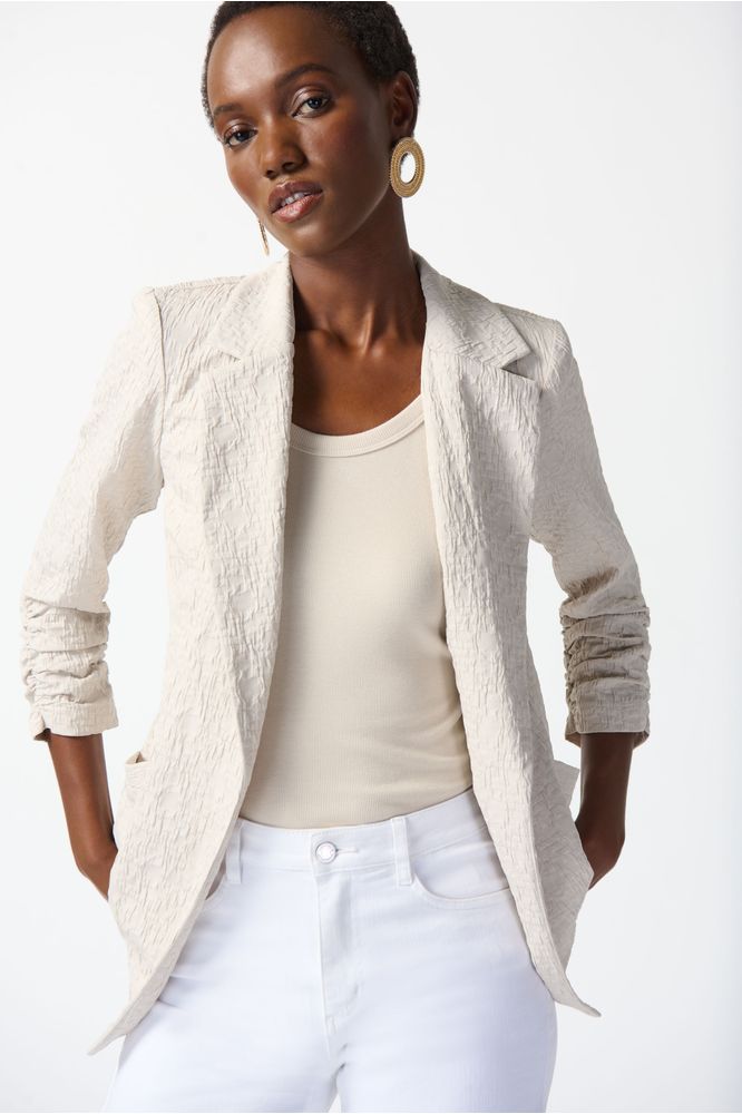 Joseph Ribkoff Texture Blazer - Moonstone