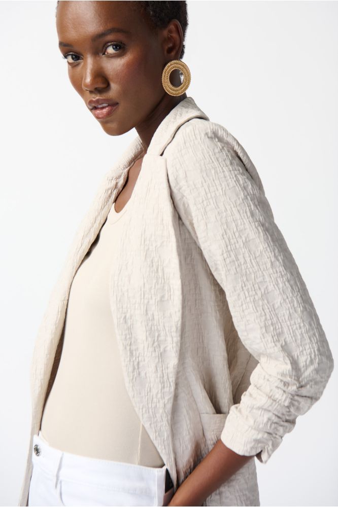 Joseph Ribkoff Texture Blazer - Moonstone