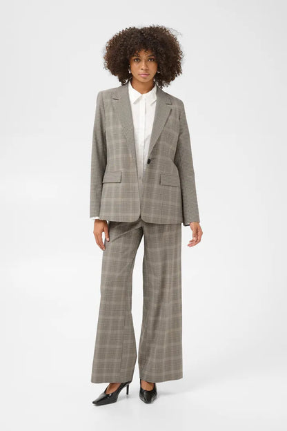 Culture Celena Blazer Gray Beige