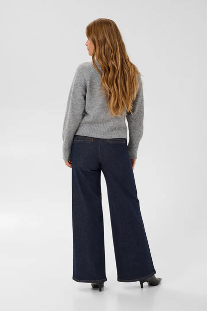 Kaffe KAerin Rollneck Grey Melange