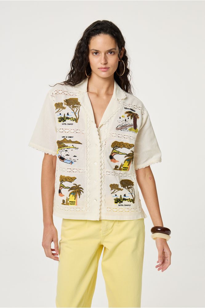 Fabienne Chapot Norma Blouse White