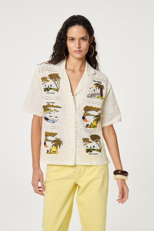 Fabienne Chapot Norma Blouse White