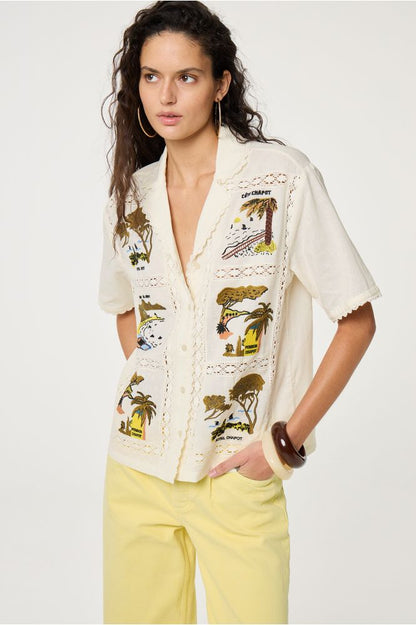 Fabienne Chapot Norma Blouse White