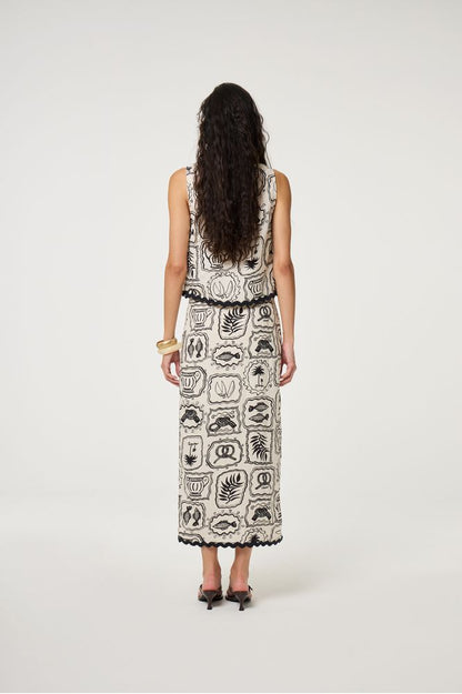 Fabienne Chapot Tila Skirt White