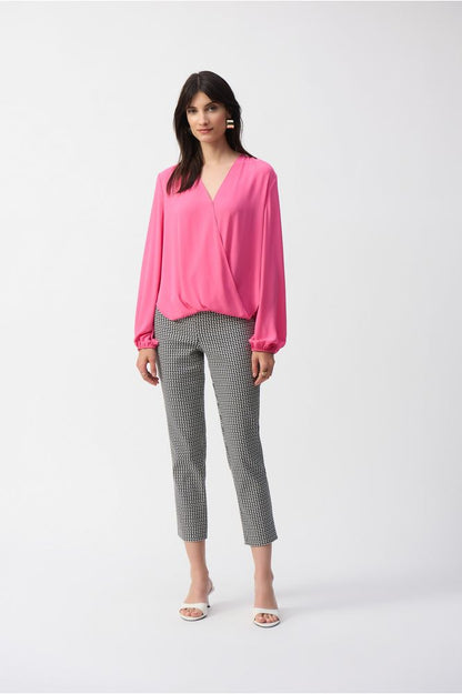 SS25 Joseph Ribkoff Wrap Top