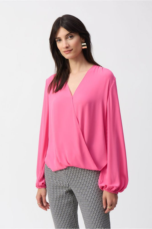 SS25 Joseph Ribkoff Wrap Top