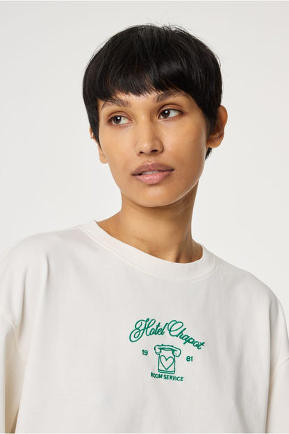 Fabienne Chapot Benja T-shirt Cosy White/Green