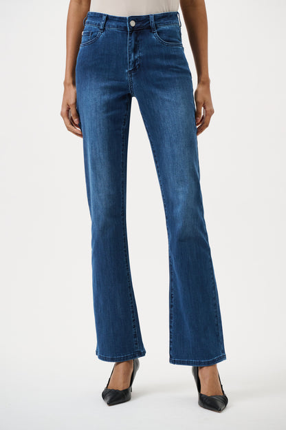 Joseph Ribkoff CO Brooke | Bootcut Jeans Medium Blue