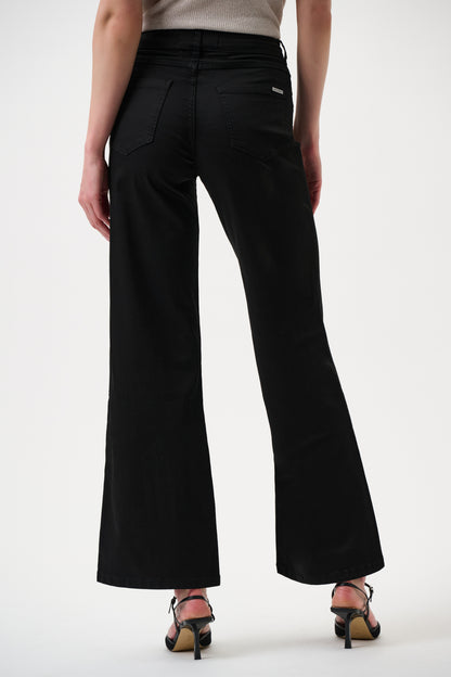 Joseph Ribkoff CO Goldie | Wide-leg Jeans Black