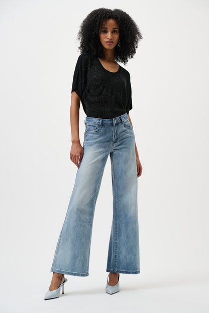 Joseph Ribkoff CO Goldie | Wide-leg Jeans Lgt. Blue