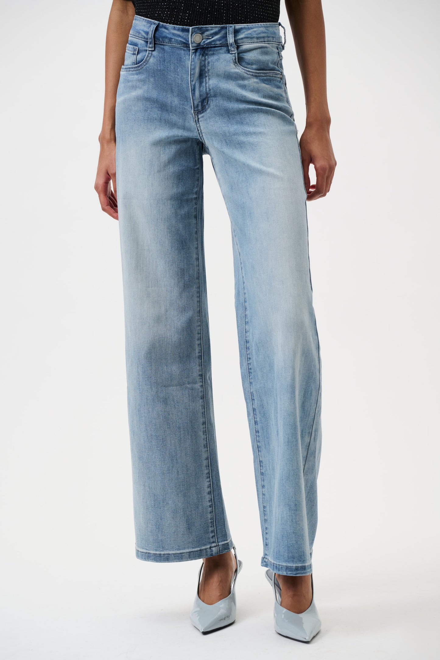 Joseph Ribkoff CO Goldie | Wide-leg Jeans Lgt. Blue