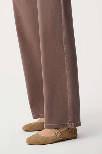 Joseph Ribkoff Goldie | Wide-leg Jeans Mink