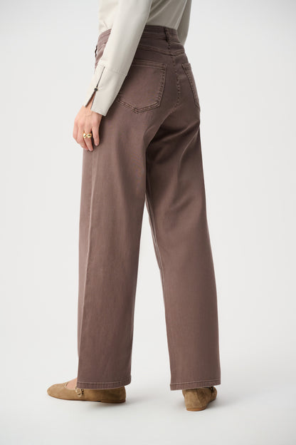 Joseph Ribkoff Goldie | Wide-leg Jeans Mink