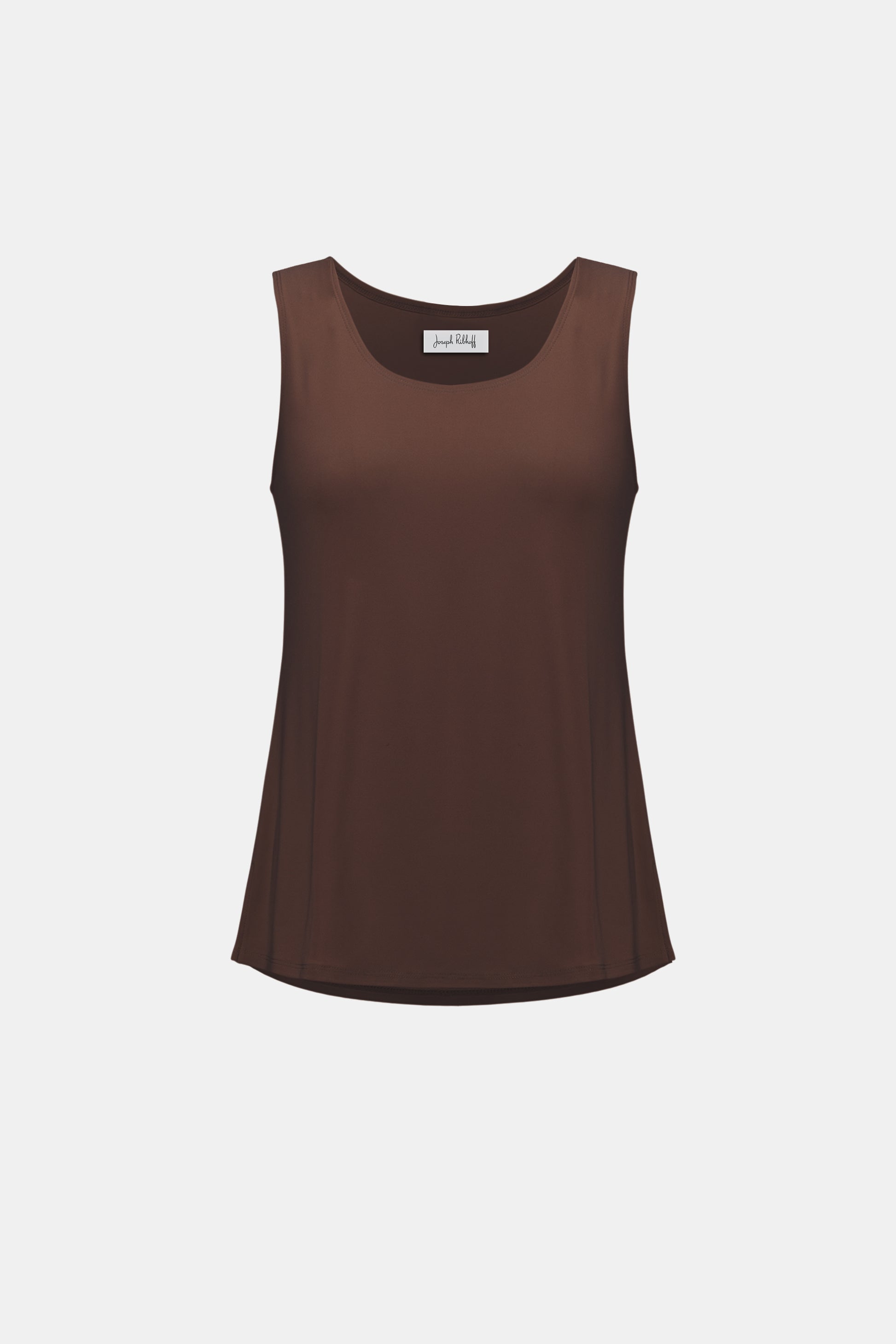 Joseph Ribkoff Scoop Neck Camisole Mahogany