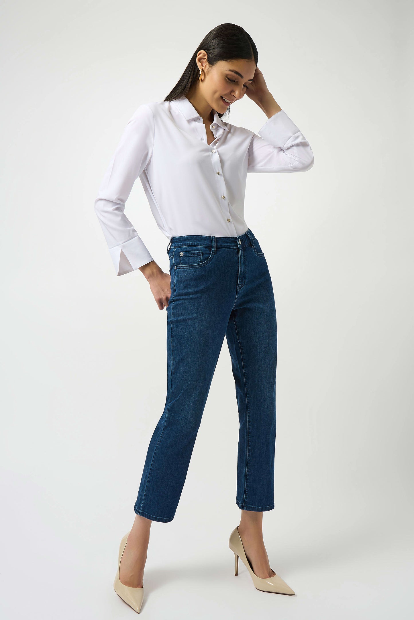 Joseph Ribkoff Margot Jeans Medium Blue