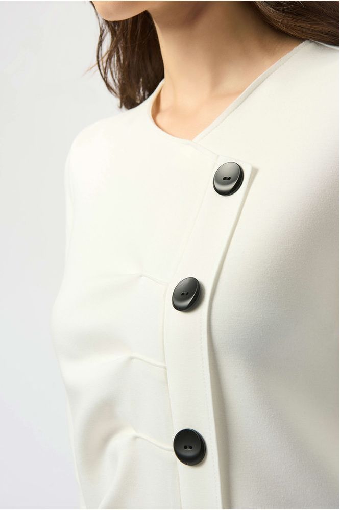 Joseph Ribkoff LDS Top / 253116-Off-White