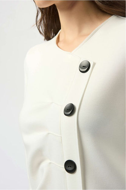 Joseph Ribkoff LDS Top / 253116-Off-White