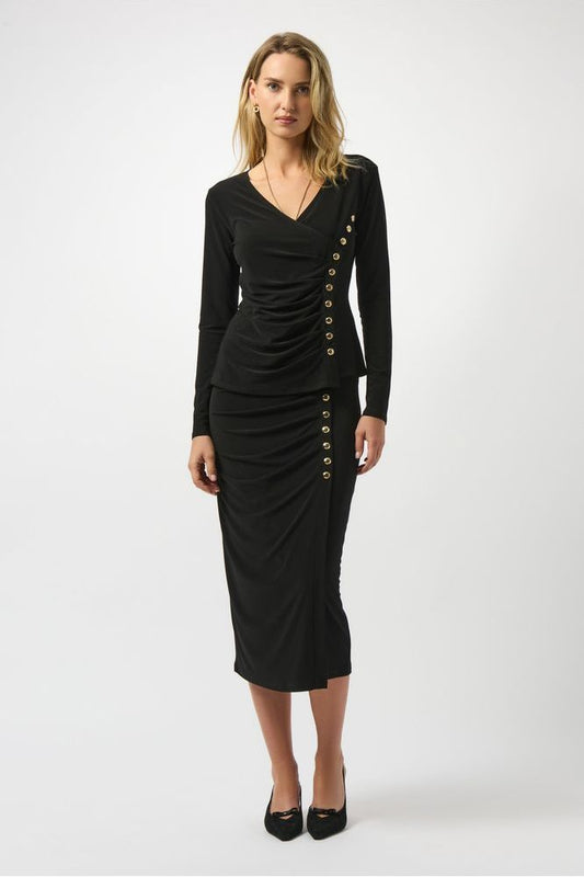 Joseph Ribkoff LDS Top / 253140-Black