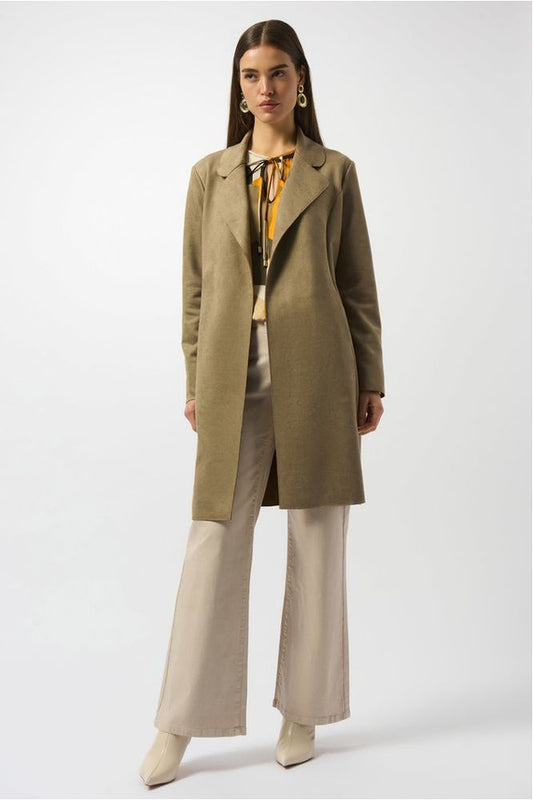 Joseph Ribkoff Scuba Suede Coat
