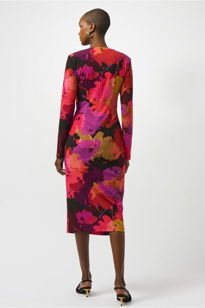 Joseph Ribkoff Floral Print Sheath Dress