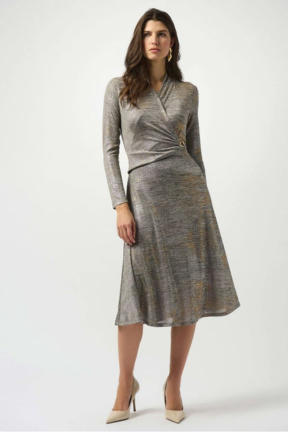Joseph Ribkoff Foiled Dress