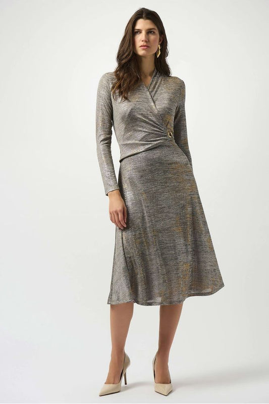 Joseph Ribkoff Foiled Dress