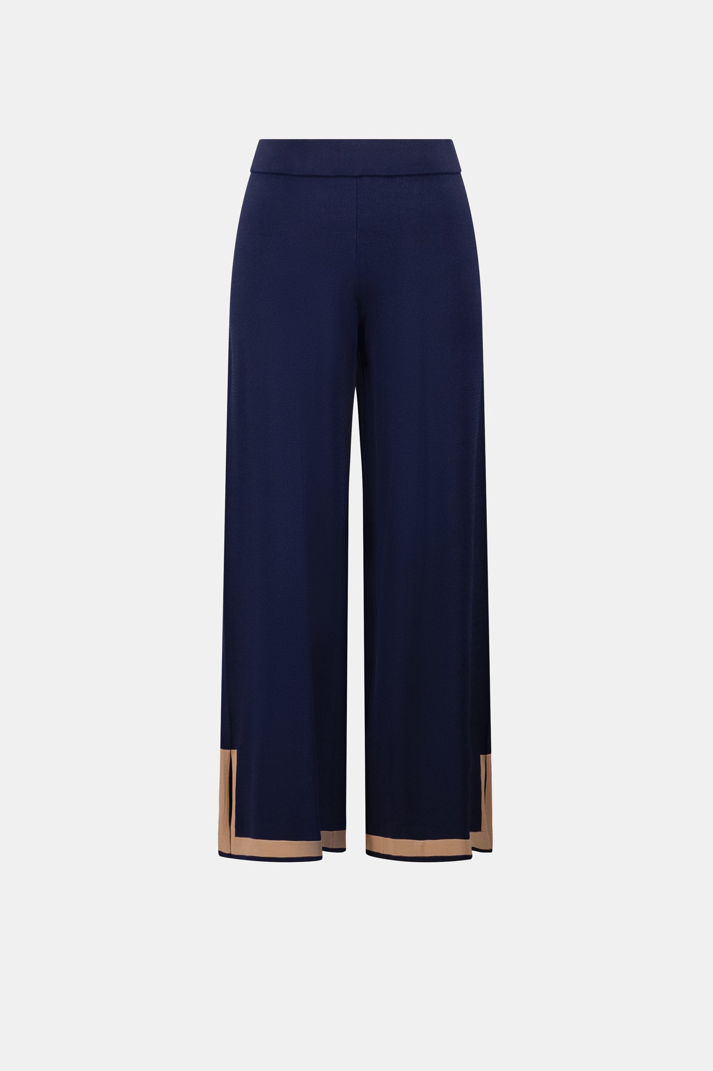 Joseph Ribkoff Colour Block Culottes Indigo/Camel
