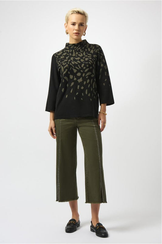 Joseph Ribkoff Animal Print Sweater