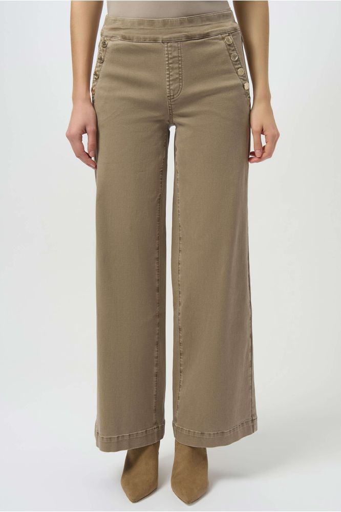 Joseph Ribkoff Classic Wide Leg Fawn