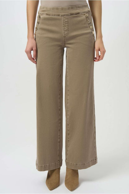 Joseph Ribkoff Classic Wide Leg Fawn